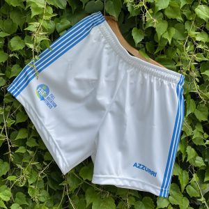 White GAA shorts